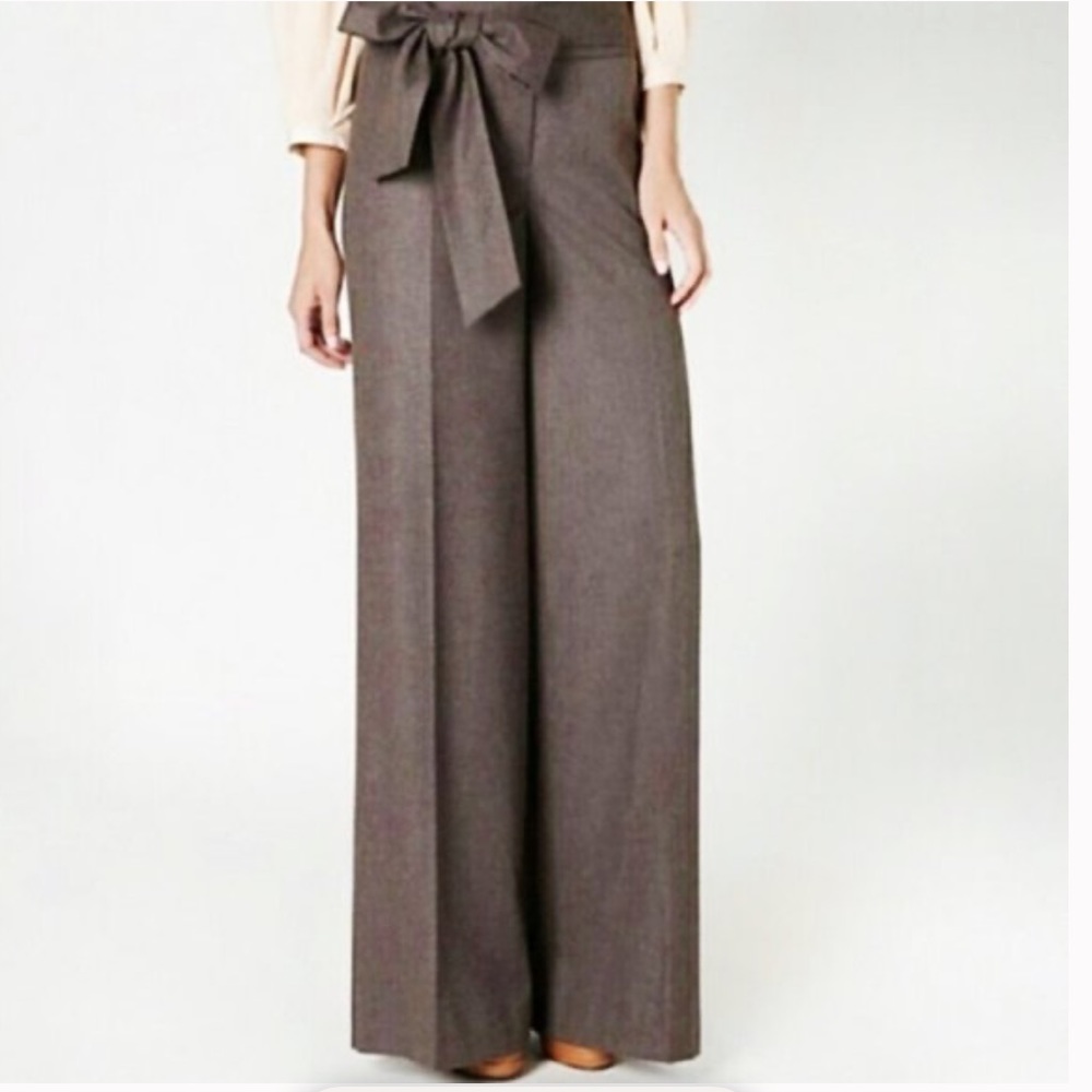 Elevenses Anthropologie wide leg pants